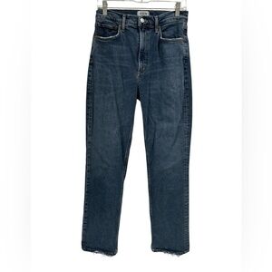 AGOLDE High Rise Stovepipe Jeans in Medium Wash - A9096B-1255 - Size 28